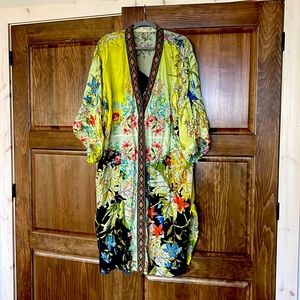 Johnny Was silk kimono